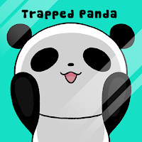 Симпатичные обои Trapped Panda