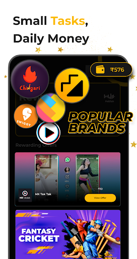 Android application CashWorld: Cash Earning App screenshort
