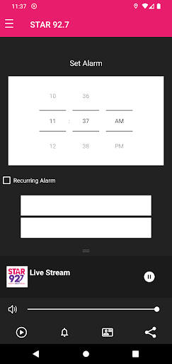 Android application Star 92.7 Ardmore screenshort