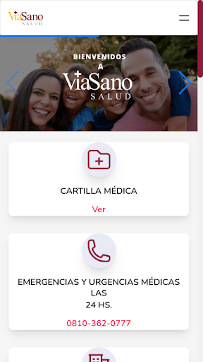ViaSano Salud Screen 2