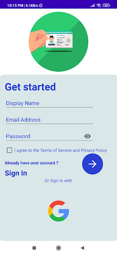 Rapid NEC License Screen 2