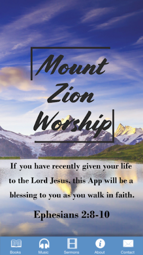 Android application Mount Zion Worship screenshort