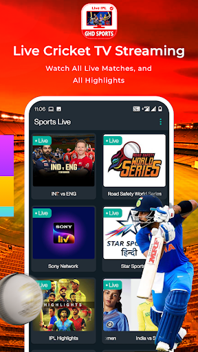 GHD SPORTS - Free Live Cricket TV GHD Info