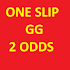 ONE SLIP GG 2 ODDS9.8