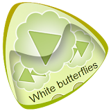 White butterflies Player Skin icon