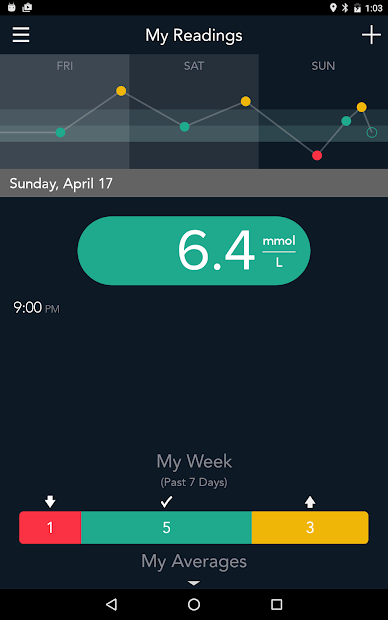 Screenshot 3 CONTOUR DIABETES app (AU) android