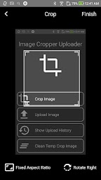 Simple Image Crop Uploader