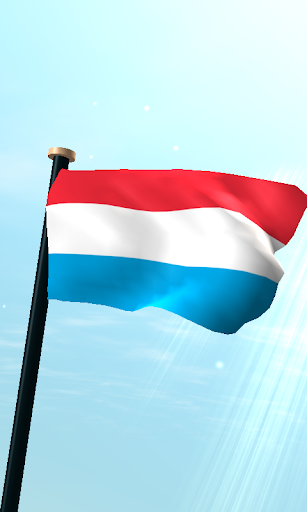 Android application Luxembourg Flag 3D Free screenshort