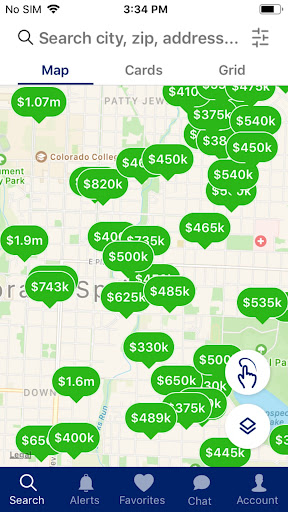 Android application Front Range Real Estate screenshort