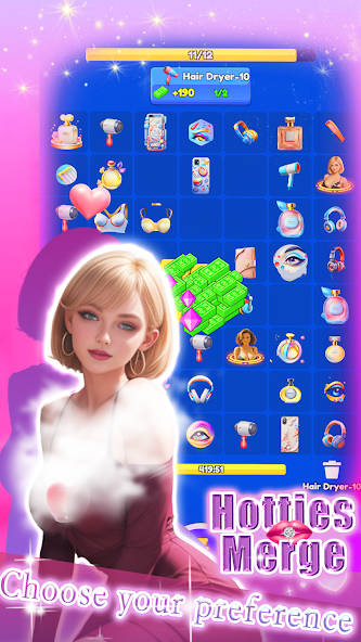 Hotties Merge 2.0.6 APK + Mod (Unlimited money / Mod Menu) for Android