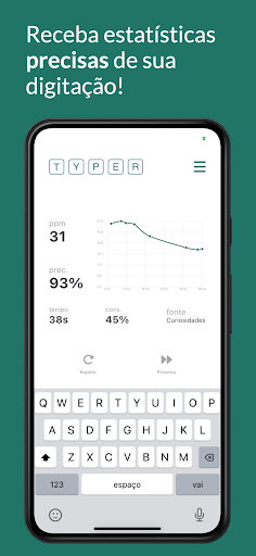 Typer - Digite mais rápido Screen 3