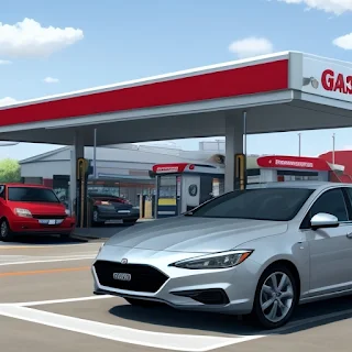 Gas Station: Car Parking game apk
