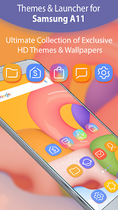 Galaxy A11 launcher And Themes Unknown