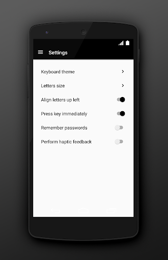 Numeric Keyboard Screen 3