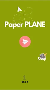 Throw a paper airplane