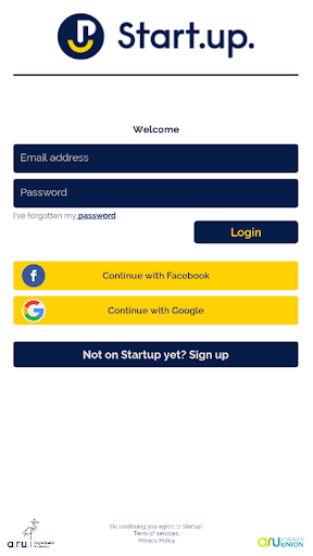 Android application Startup ARU screenshort