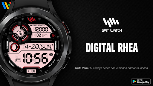 Android application SamWatch Digital Rhea screenshort