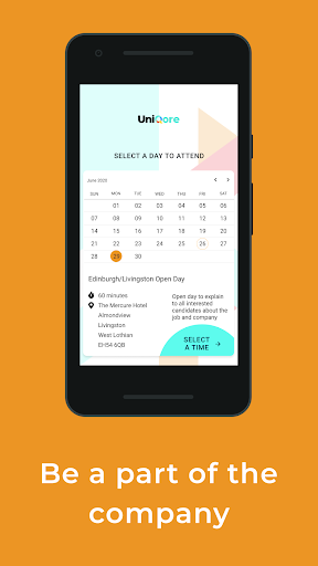 UniQore Driver Demo App Screen 2