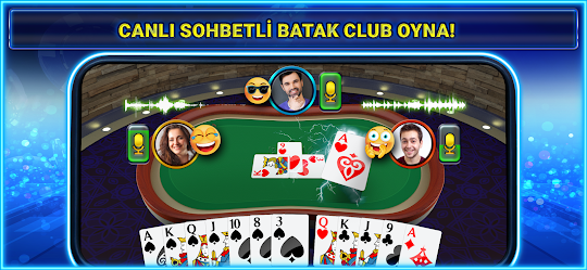 Batak Club - Sesli, Eşli, İhaleli, Batak Online