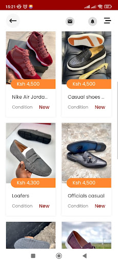 Android application Gikomba Pure screenshort