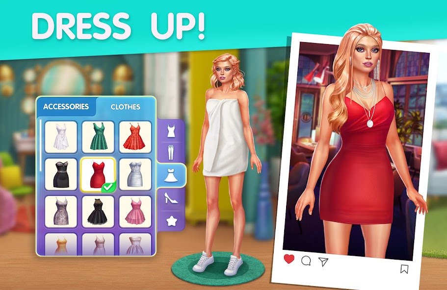 Hollywood Legends: Makeover 2.3.2 APK + Mod (Unlimited money) untuk android
