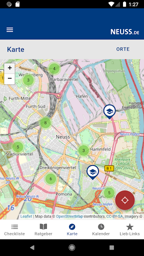 Neusser Familien-Navi Screen 3