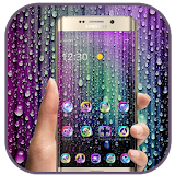 Raindrops and droplets icon