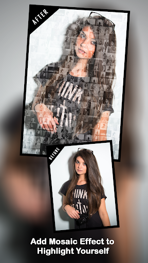 Android application Mosaic Effect : Photo Editor a screenshort