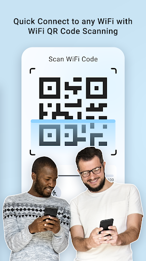 Android application WIFI QR Code Scanner & Creator screenshort