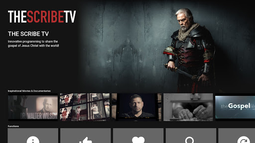 Android application THE SCRIBE TV screenshort
