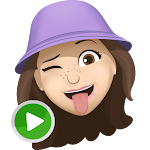 Cover Image of Télécharger ANIMATED Emojis WastickerApps 5.6 APK