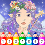 Fantasy Coloring by Numbers
