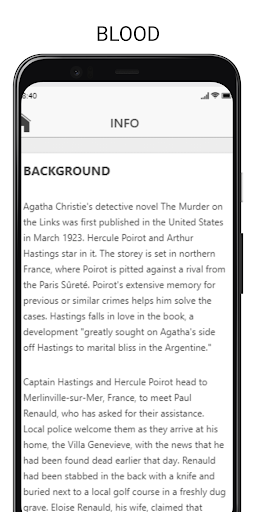 THE MURDER ON THE LINK Screen 2