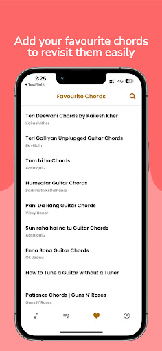 Bollywood Songs Guitar Chords Screen 3