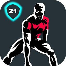 「Men - 21 Days Weight Loss app」のアイコン画像
