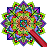 Cover Image of Download Mandala Color by Number Book  APK