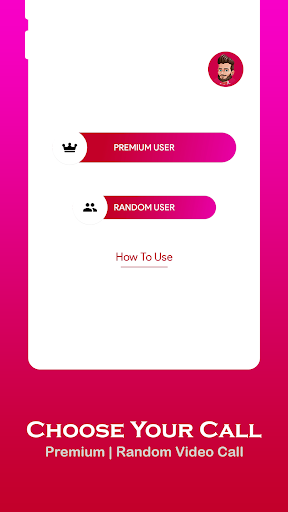 Live Random Video Call & Chat Screen 3