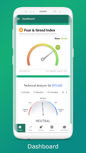 Shah of CrypT0: Signals App Screen 2