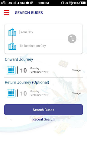 New Bharat Travels Screen 3