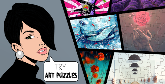 Art puzzles for adults