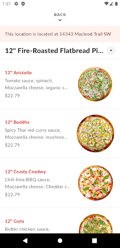 Avatara Pizza Screen 3