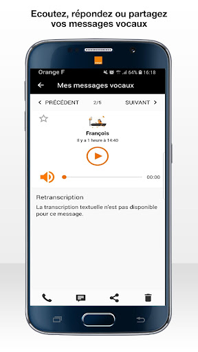 Messagerie vocale visuelle  screenshots 5
