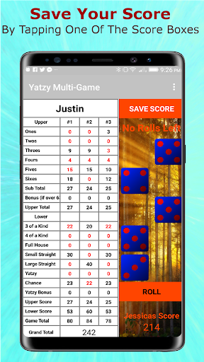 Yatzy Multi-Game Edition Screen 3