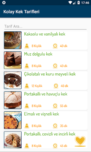 Kolay Kek Tarifleri (İnternets Screenshot 4 - AppWisp.com