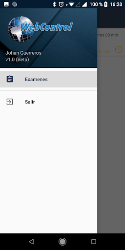 WebControl App Screen 2