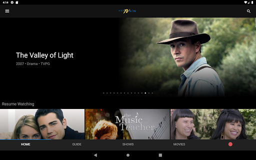 Screenshot of H&B TV Now