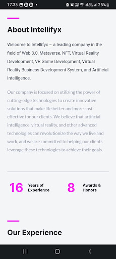 INTELLIFYX | AI Company Screen 3