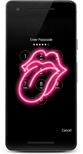 Neon Light HD Lock Screen