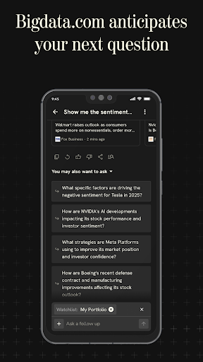 Bigdata.com: Finance Insights screenshot 25
