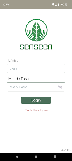 Android application Senseen screenshort